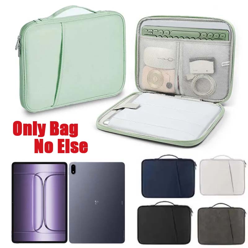 Tablet And Accessories Bag - Custodia con maniglia e cerniera impermeabile