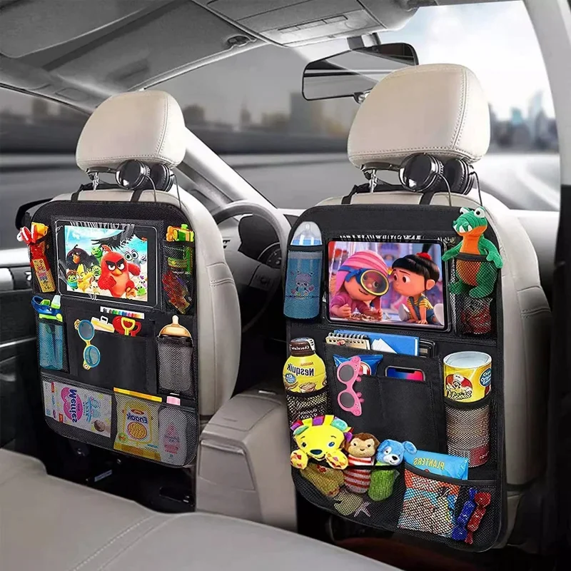 Tablet And Accessories Bag - Organizer per sedile posteriore dell'auto con