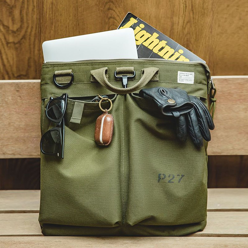 Tablet Shoulder Bag - Borsa a Tracolla da Pilota in