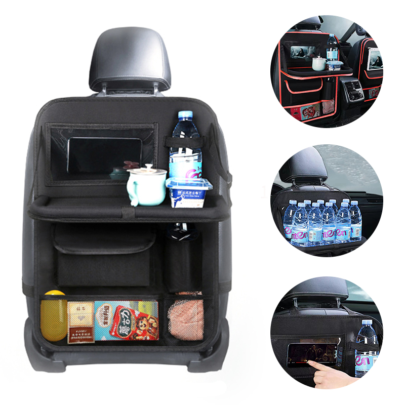 Tablet And Accessories Bag - Organizzatore pieghevole per seggiolini auto con
