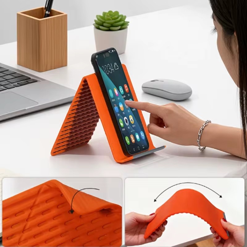 Laptop Tablet Accessories - Supporto per telefono in silicone flessibile