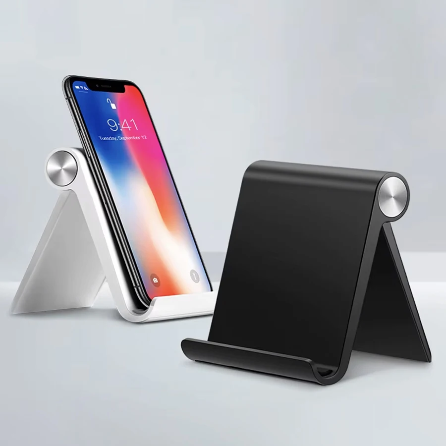 Tablet Stand Adjustable - Supporto pieghevole per telefono da tavolo,