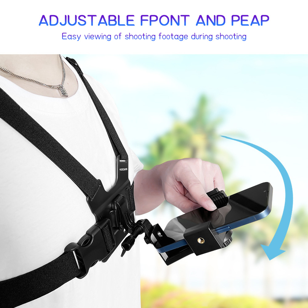 Tablet Stand Adjustable - Supporto per Telefono da Petto Regolabile,