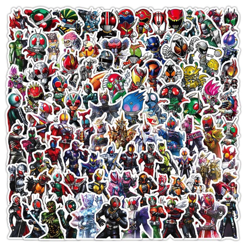 Laptop Tablet Accessories - 103 Pezzi Adesivi Estetici Kamen Rider,
