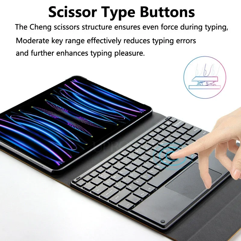 Custodia con tastiera touch pe - Bluetooth Trackpad recensione e prezzo