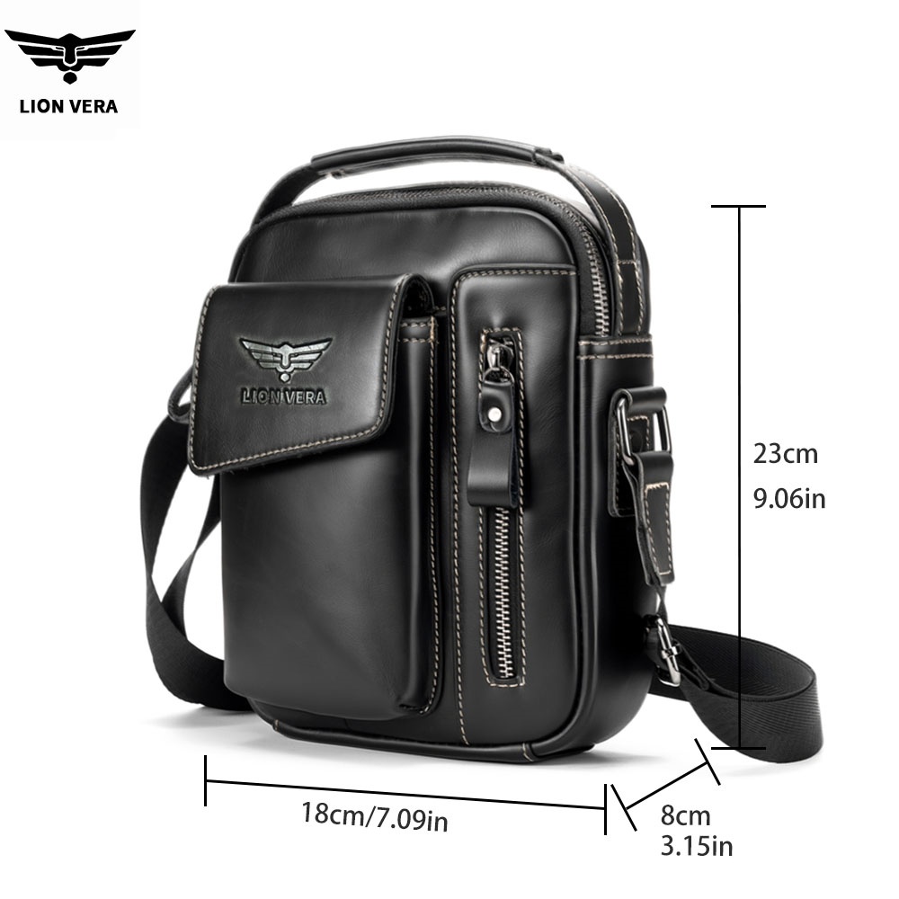 Borsa a Tracolla in Vera Pelle - Tablet Shoulder Bag recensione e prezzo