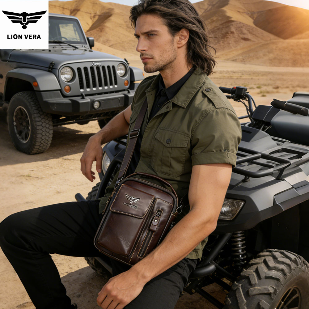 Borsa a Tracolla in Vera Pelle - Tablet Shoulder Bag recensione e prezzo