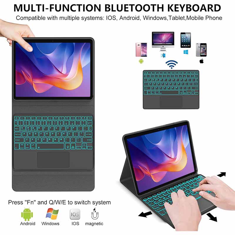 Custodia con tastiera touch re - Bluetooth Trackpad recensione e prezzo